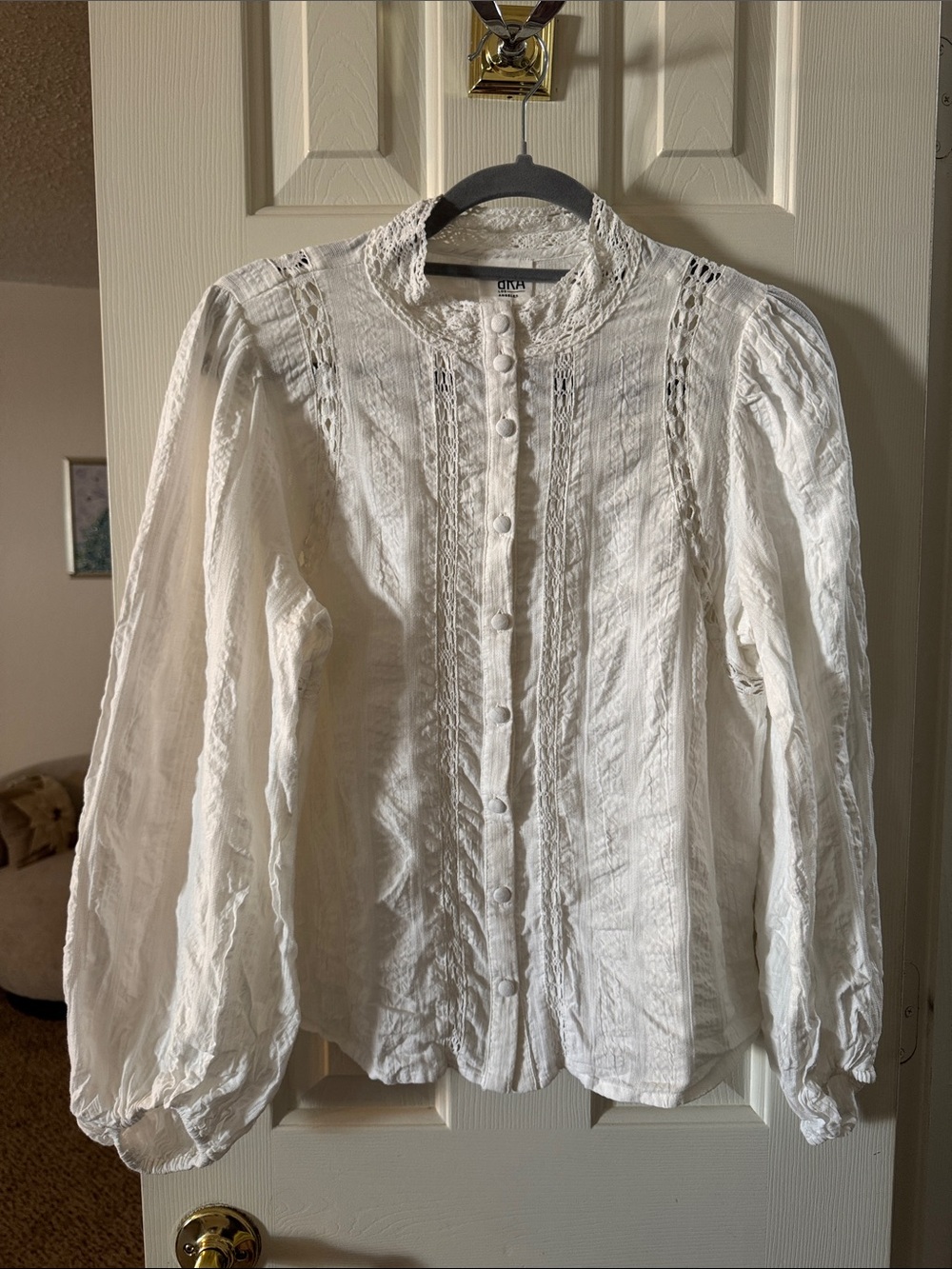 Anthropologie dRA cotton blouse